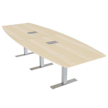 Skutchi Designs 45 in W, 120 in L, 29 in H, Engineered Wood Top, Brown HAR-BOT-46X119-T-ELEC-XD08
